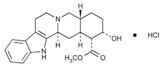 Yohimbine Hcl structure Yohimbine Hcl structure